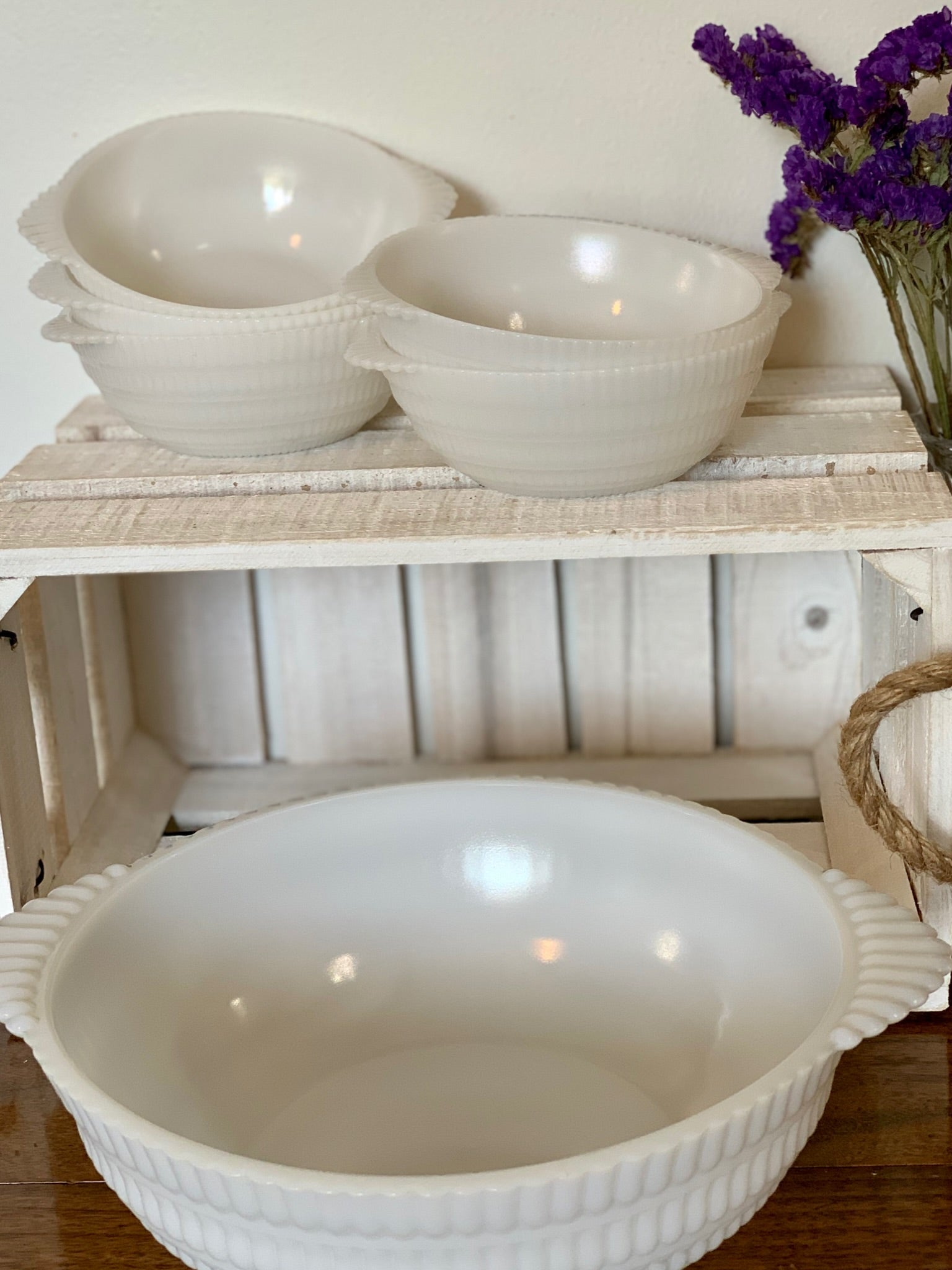 Large glass salad clearance bowls