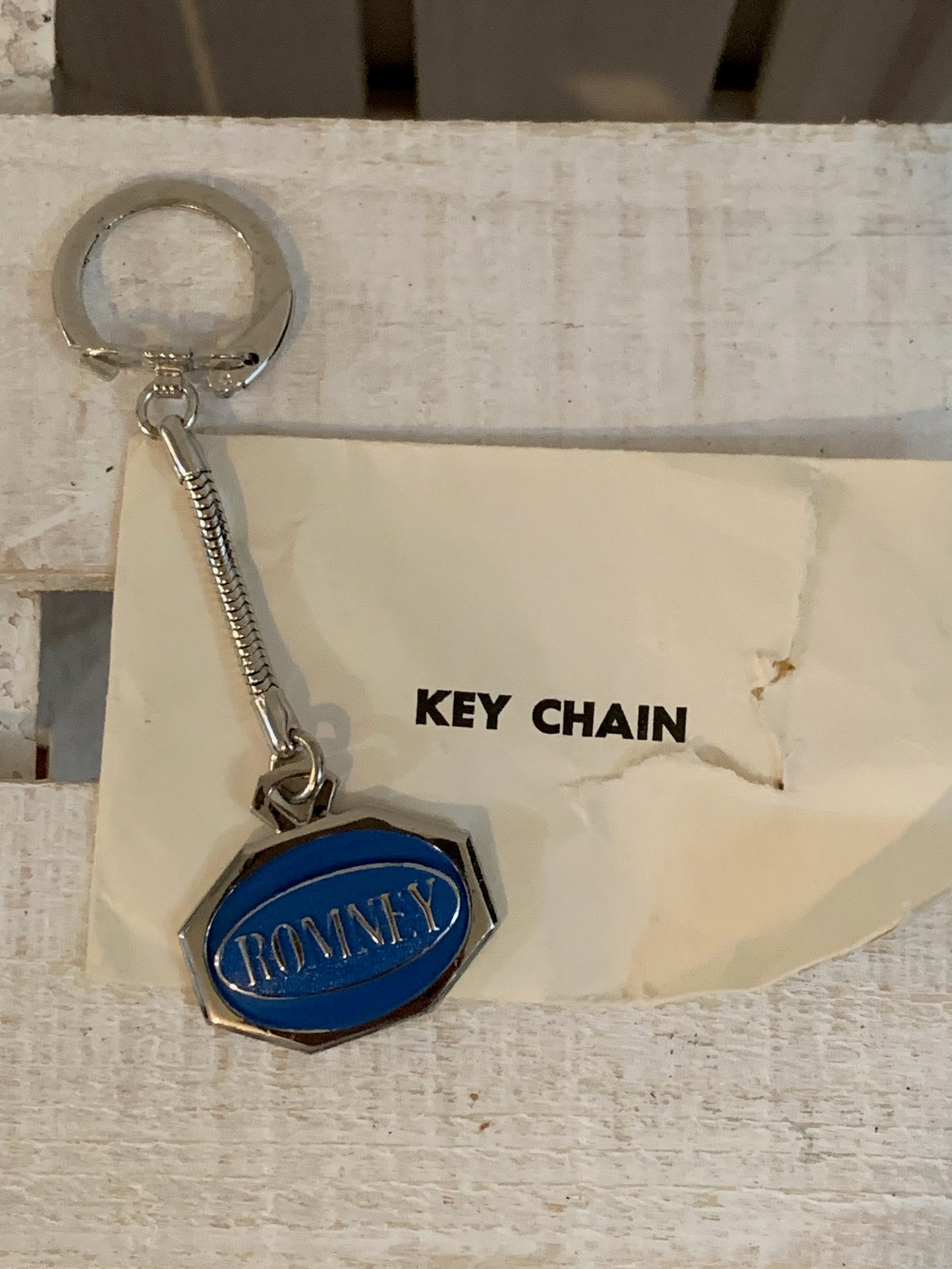 George Romney Customized General Motors Key-Key Chain NEW Uncut NOS (Priced individually)