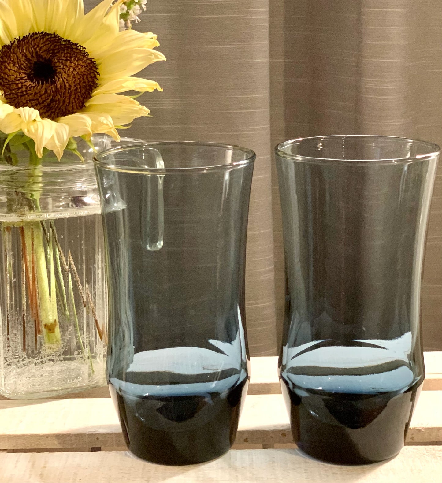 Libbey Apollo Blue Tumbler circa 1970 (OTTV 2020 1566) priced individually