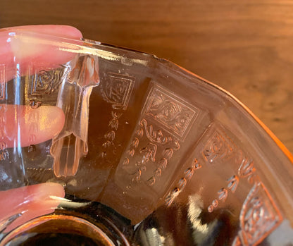 Pink Depression Glass Cups (OTTV 1002) Sold individually