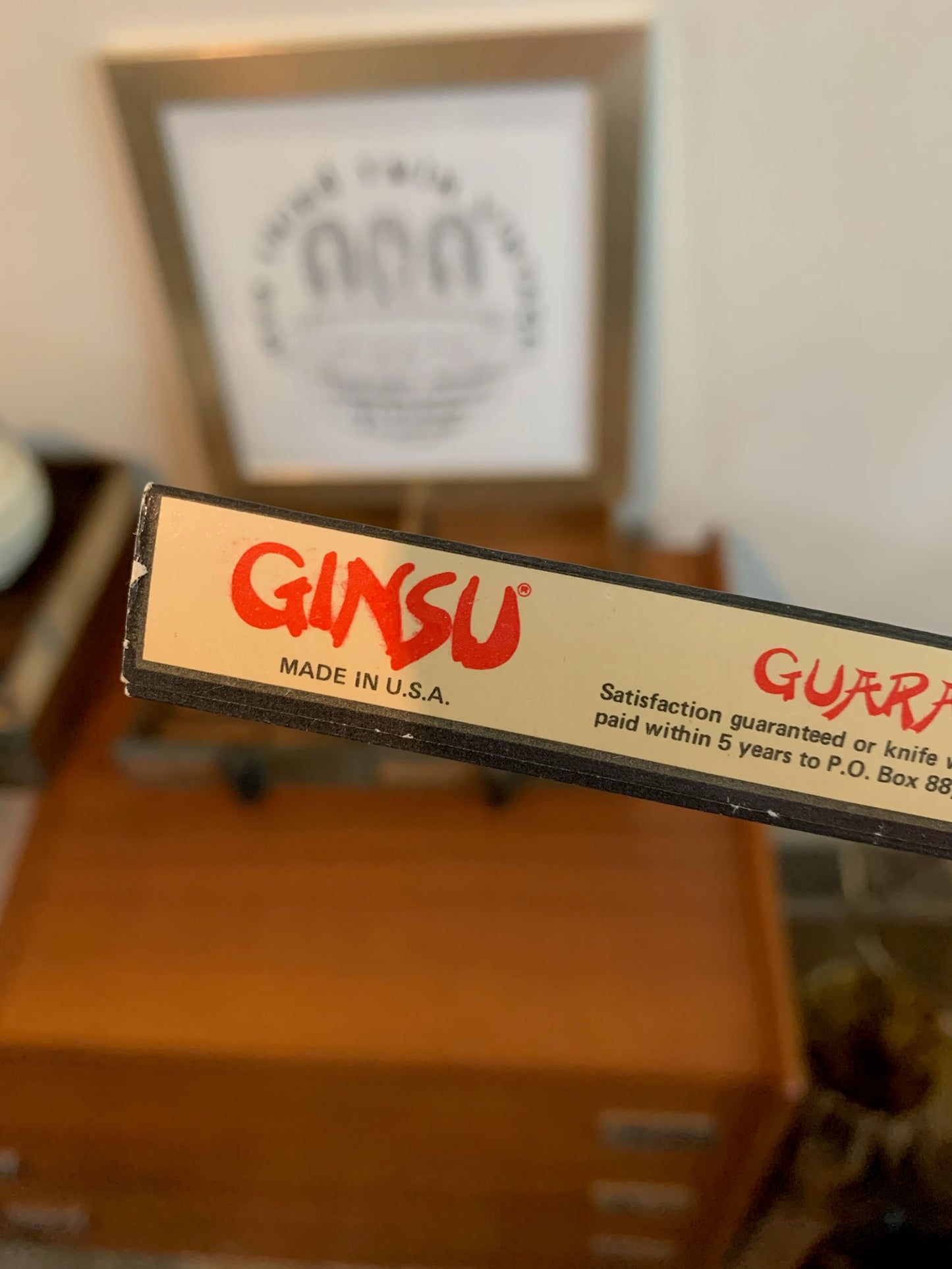 Ginsu knives Serrated blade (OTTV 2933) priced individually, 3 available