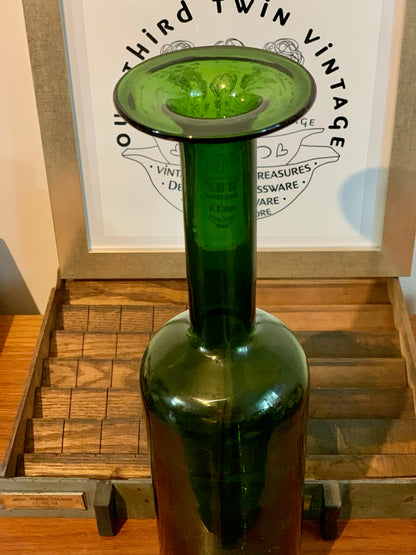 Green Holmegaard style Vase (OTTV 2925.9)