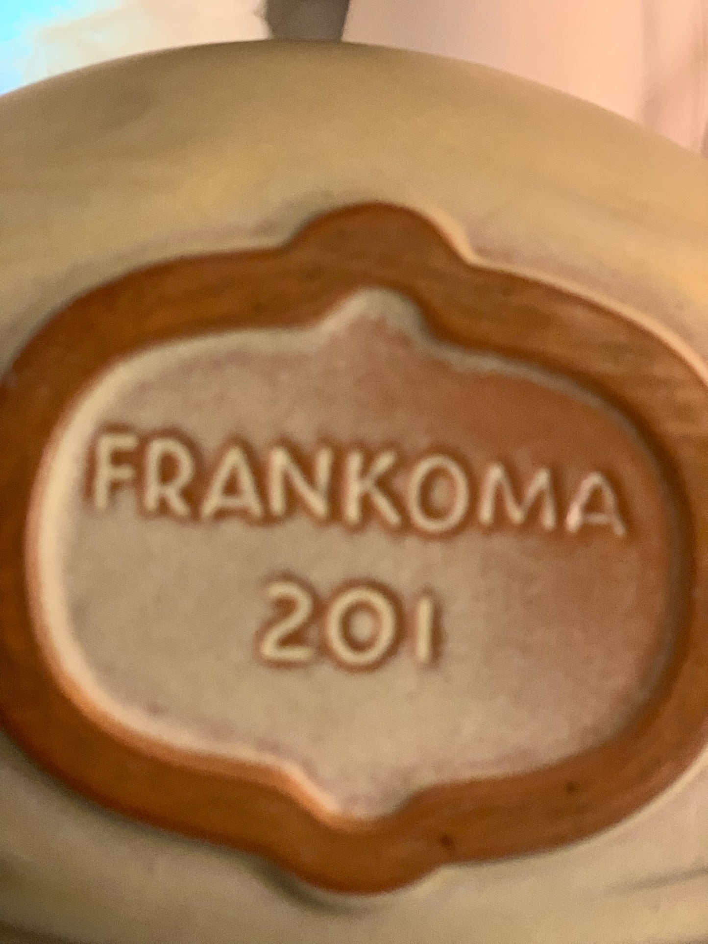 Frankoma 201 bowl 10" x 6"