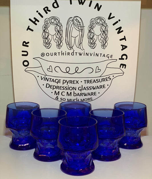 Cobalt Georgian small (OTTV 3026) priced individually, 6 available