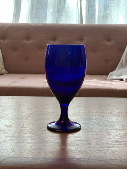 Libbey Cobalt Premier Wine Goblets from 80's (2450) priced individually