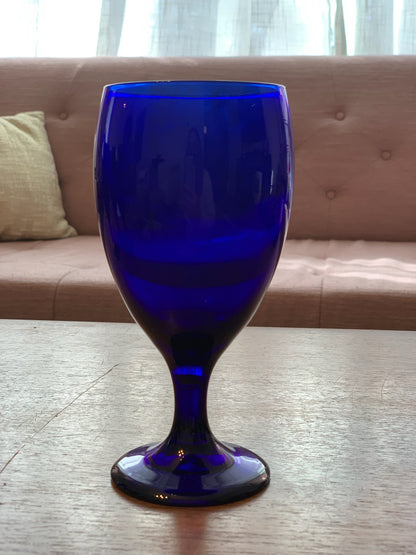 Libbey Cobalt Premier Wine Goblets from 80's (2450) priced individually