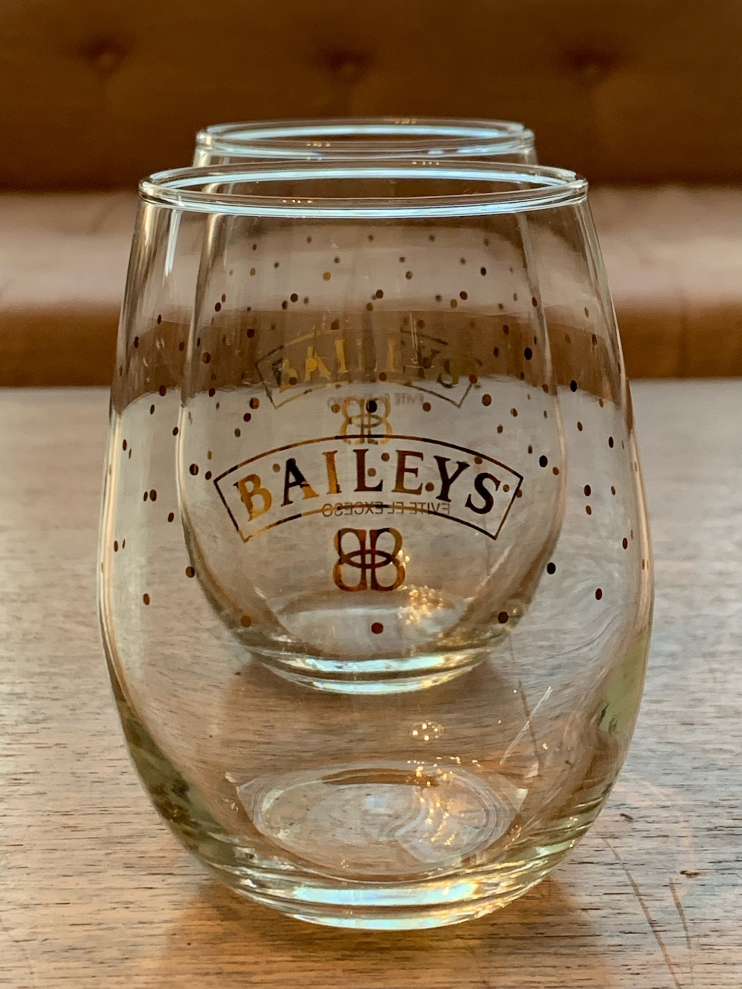 Baileys gold confetti rocks glasses (1415) set of 2