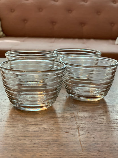 Libbey ribbed custard cups from 1980s (1184) priced individually