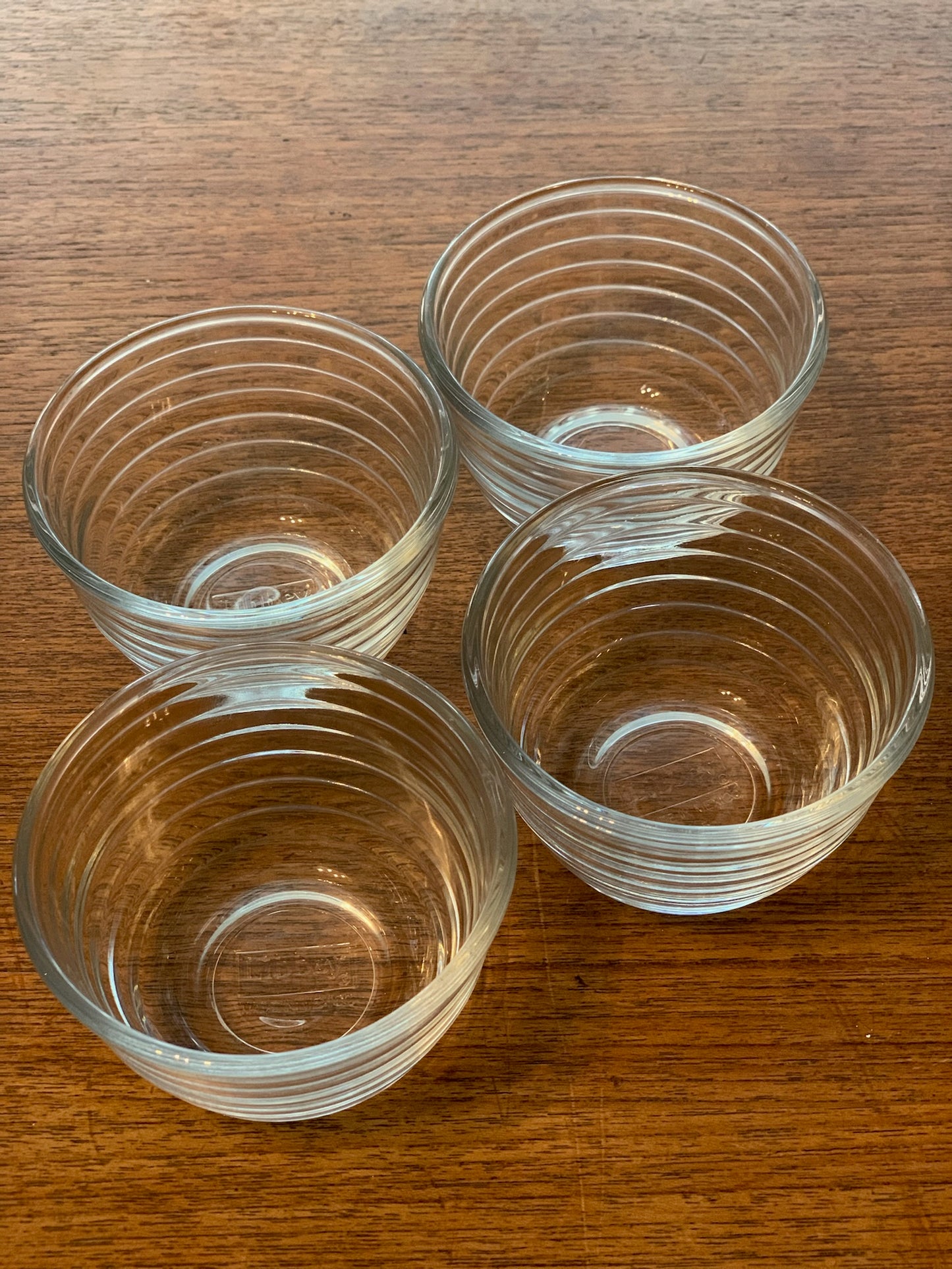 Libbey ribbed custard cups from 1980s (1184) priced individually