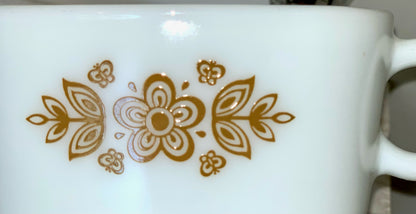 Butterfly Gold Pyrex pieces (OTTV 2864) priced individually