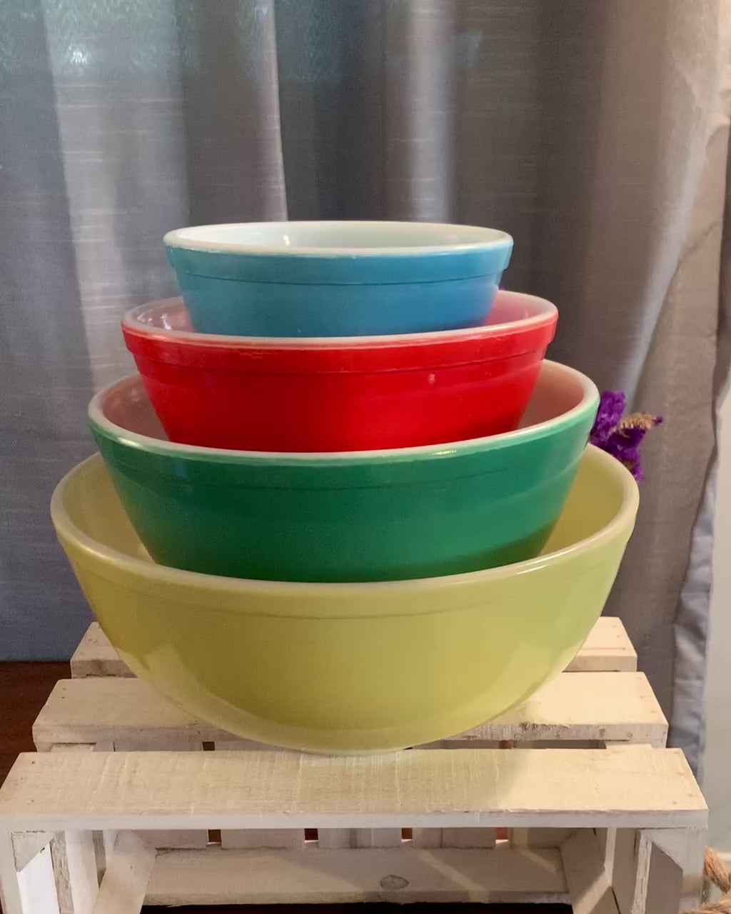 Pyrex Primary Set 401 402 top 403 404