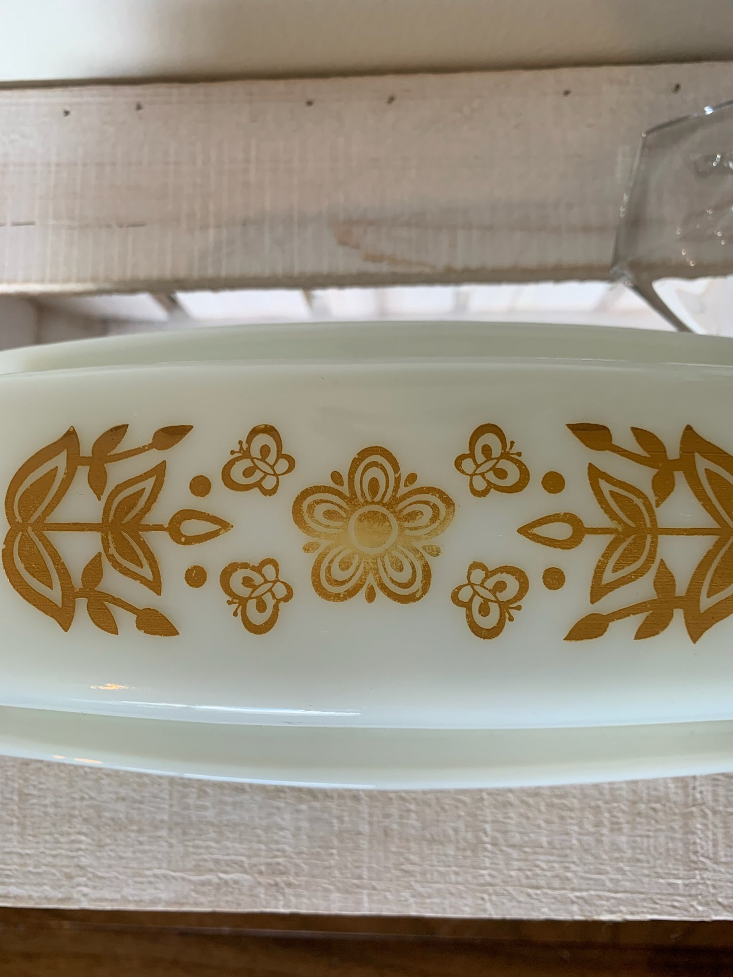 Butterfly Gold Pyrex pieces (OTTV 2864) priced individually