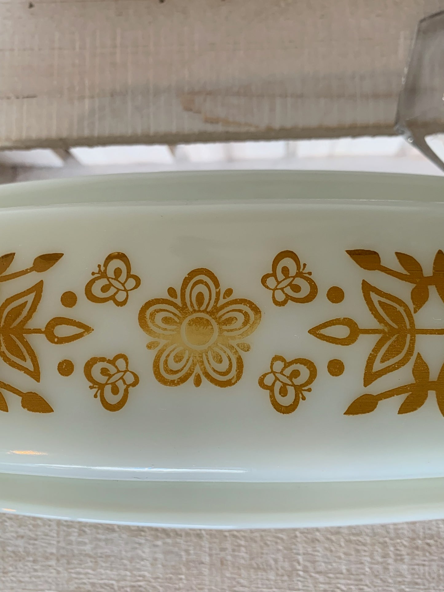 Butterfly Gold Pyrex pieces (OTTV 2864) priced individually