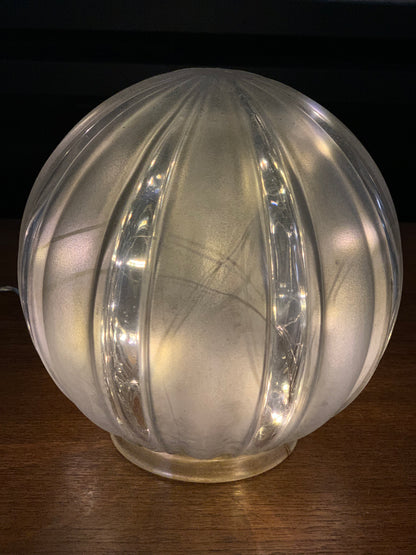 Vintage frosted glass round lamp shade (OTTV 2914.7)